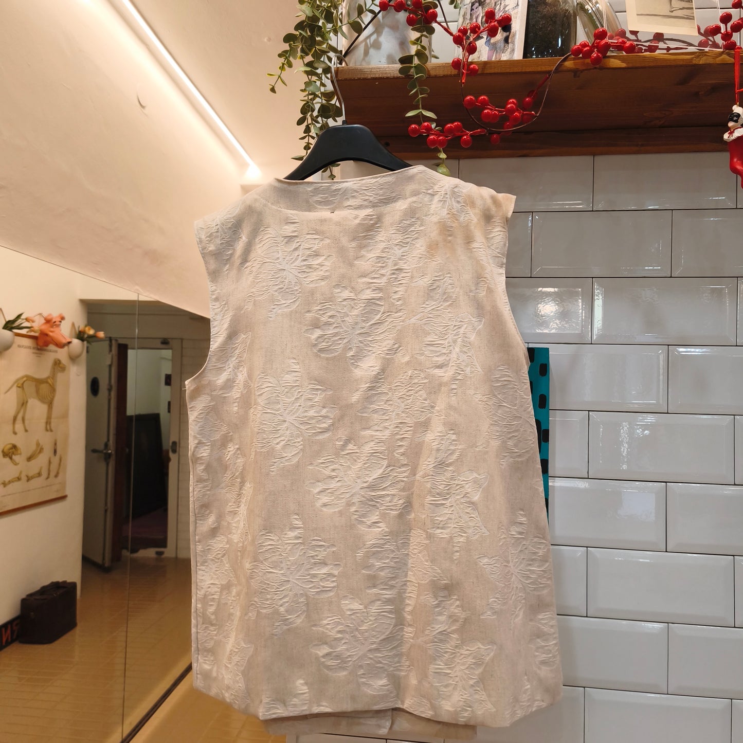 Gilet a fiori