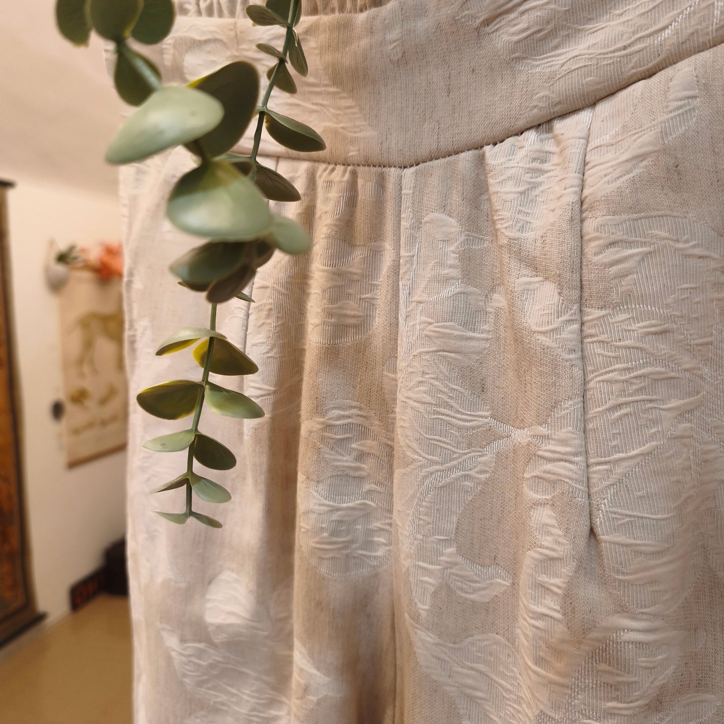 Pantalone broccato