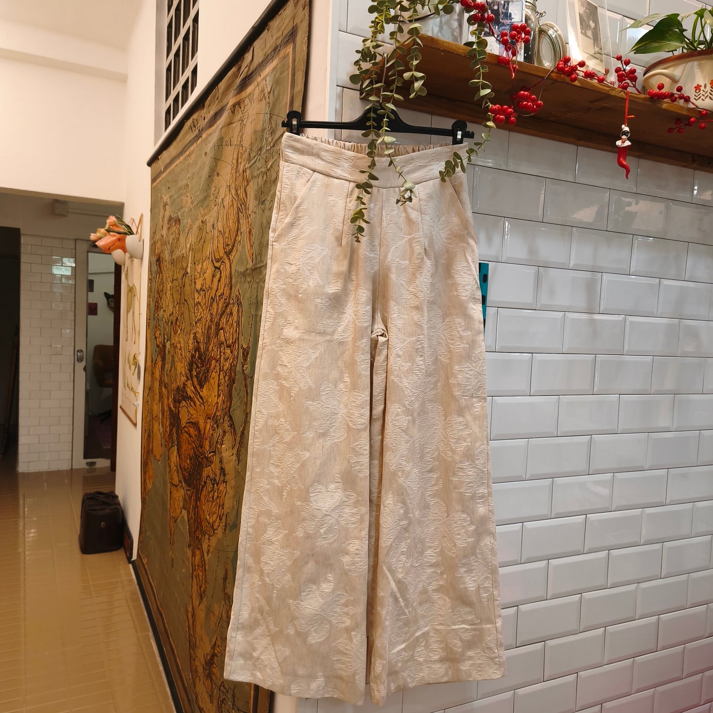 Pantalone broccato